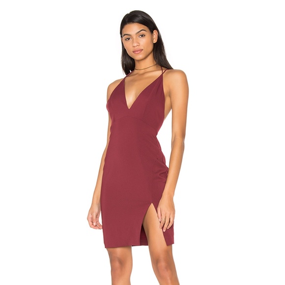 Astr Dresses & Skirts - NWOT Strappy Side Slit Mini Dress